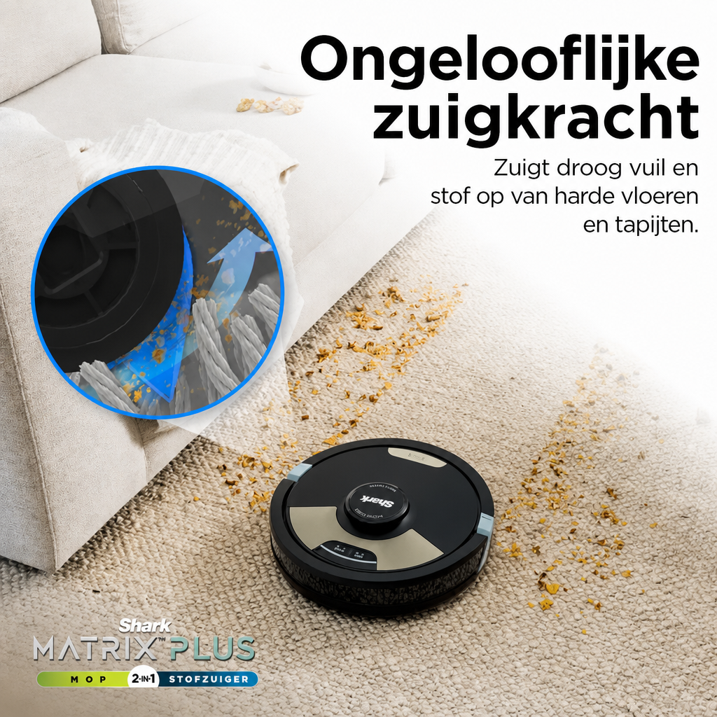 Shark Matrix Plus 2-In-1 Robotstofzuiger