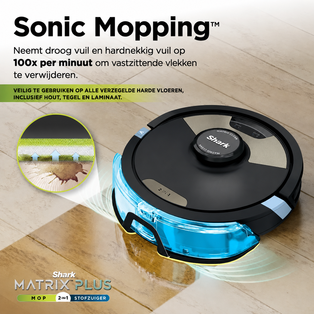 Shark Matrix Plus 2-In-1 Robotstofzuiger